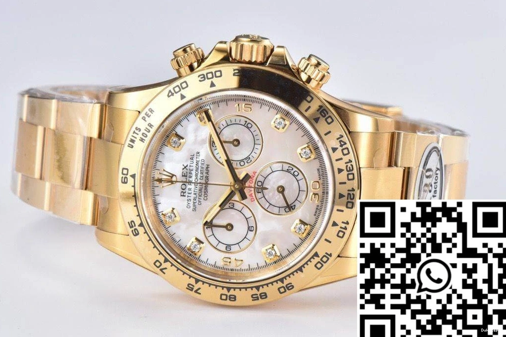Gold Daytona Clean Rolex Factory Yellow M116508-0007 Cosmograph 1106